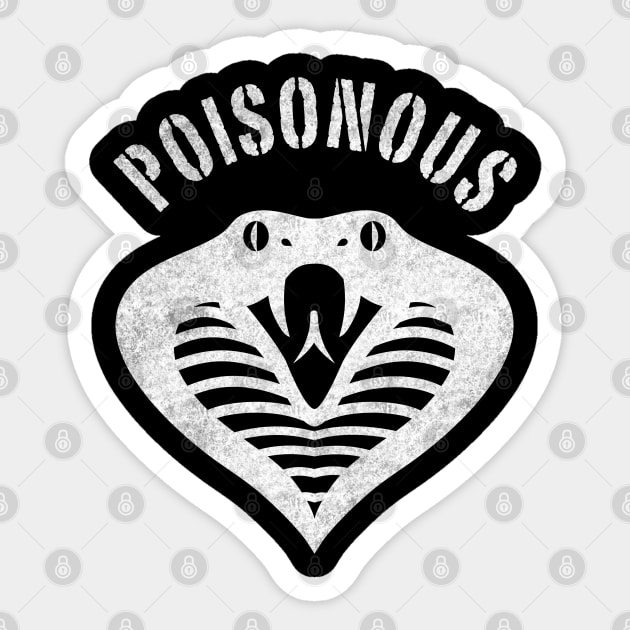 Poisonous Sticker by Scofano